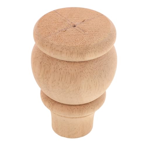DOITOOL Möbelfuß Holz Rund und Eckig Möbelbein Ersatz Möbelbein Stabiler Sofafuß für Schrank Tisch Kommode Wohnzimmer Schlafzimmer von DOITOOL
