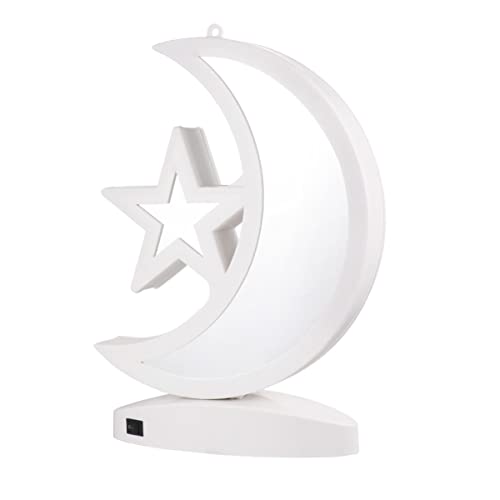 DOITOOL Mond Nachtlicht 3d Tunnel Spiegel Tischlampe Powered Schlafzimmer Weißes Licht von DOITOOL