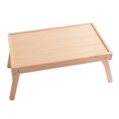 DOITOOL Multifunktionaler Faltbarer Holztisch Für Laptop Und Frühstück Tragbares Betttablett Aus Massivem Holz Für Camping Und Komfort Zu Hause Naturholz DOITOOL Multifunktionaler Faltbarer Holztisch Für Laptop Und Frühstück Tragbares Betttablett Aus Massivem Holz Für Camping Und Komfort Zu Hause Naturholz von DOITOOL