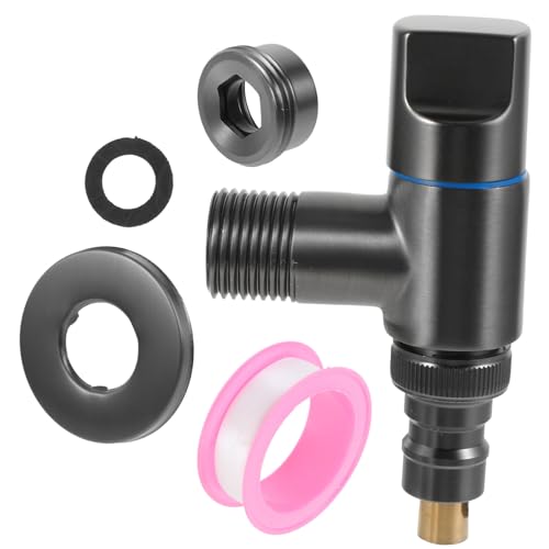 DOITOOL Multifunktionaler Mini wasserhahn aus Messing für Waschmaschine und Haushalt Schwenkbarer Aufsatz Rostbeständig Vielseitig Einsetzbar für Kaltes Wasser Kompatibel von DOITOOL