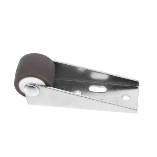 DOITOOL Multifunktionaler Niedriger Profil Fester Caster Kleines Rad für Holz Möbel Schrank Regalmontage Geräuschloses Tpe Rad für Türausrichtung von DOITOOL