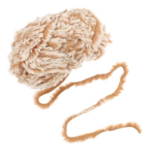 DOITOOL Multifunktionales Polyester Häkelgarn für DIY Puppen Weiches Vielseitiges Strickgarn in Frischen Farben für Heimdekoration Kissen Decken und Kreative Handarbeiten von DOITOOL