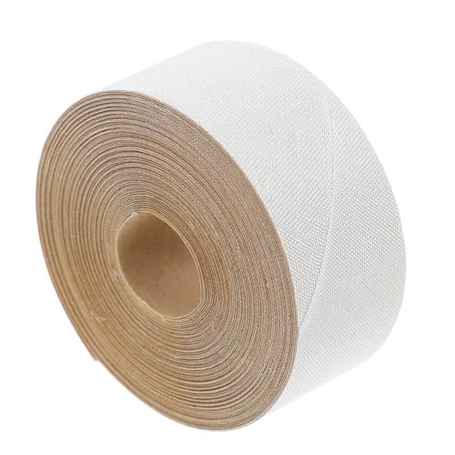 DOITOOL Natürliches Leinen lampenschirm band Selbstklebend Stoff kante DIY Lampenschirm Material für Individuelle Lampenverkleidung und Dekorative Lichtabdeckung von DOITOOL