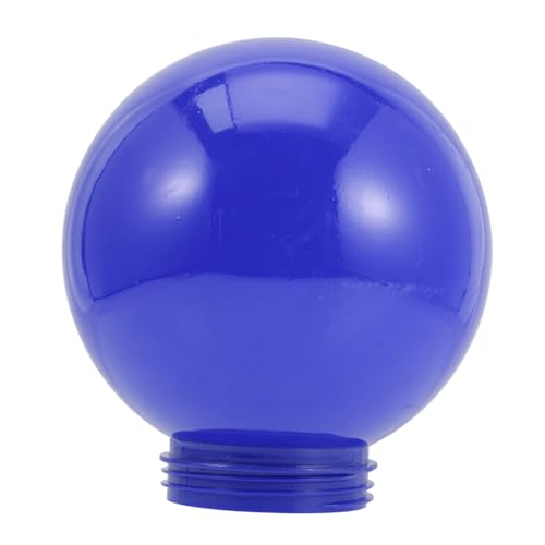 DOITOOL Outdoor Lampenschirm Kugelförmig Durchmesser Lampenabdeckung Schutz für Garten Laterne Blau UV beständig Langlebig von DOITOOL