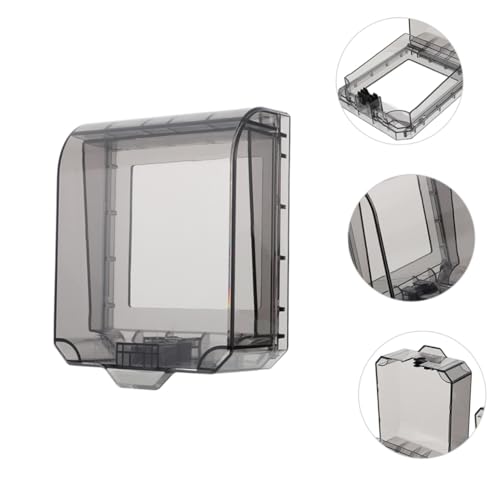 DOITOOL Outdoor Steckdosen Schutzabdeckung Langlebig Stabil mit Starkem Kleber Installieren für Garten Balkon Bad Indoor Schwimmbad von DOITOOL