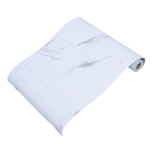 DOITOOL PVC Bodenbelag Selbstklebend mit Marmoroptik Verschleißfest und Wasserabweisend Langlebige Kratzfeste Pvc fliesen für Wohnzimmer Küche Badezimmer Einfache DIY verlegung von DOITOOL