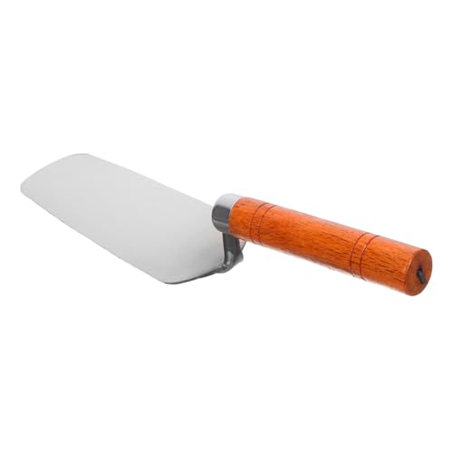 DOITOOL Putzmesser Gips -finish -werkzeug Flachkelle Aus Rostfreiem Stahl Fliesenkörnerfliesenwerkzeuge Mauerwerk Kelle Putzkellenkit Kelle Betonwerkzeug Stahlkelle Verputzungskelle Holz von DOITOOL