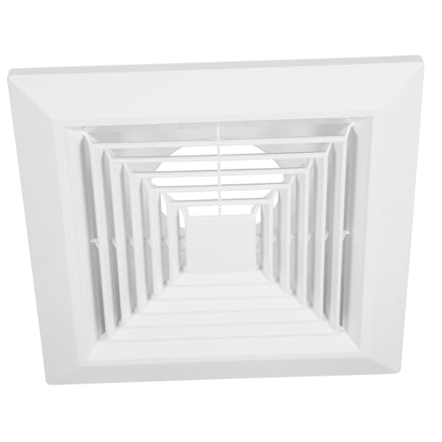 DOITOOL Quadratischer Lüftungsgitter Abdeckung für Badezimmer Decke mit Clip Feuchtigkeitsresistente Abluftventilator Abdeckung für Küche und Bad Effiziente Luftverteilung DOITOOL Quadratischer Lüftungsgitter Abdeckung für Badezimmer Decke mit Clip Feuchtigkeitsresistente Abluftventilator Abdeckung für Küche und Bad Effiziente Luftverteilung von DOITOOL