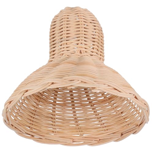 DOITOOL Rattan Lampenschirm Handgewebt Bauernhaus Stil Rustikal Lampenabdeckung Für Tischleuchte Stehlampe Pendelleuchte Bar Dekoration DOITOOL Rattan Lampenschirm Handgewebt Bauernhaus Stil Rustikal Lampenabdeckung Für Tischleuchte Stehlampe Pendelleuchte Bar Dekoration von DOITOOL