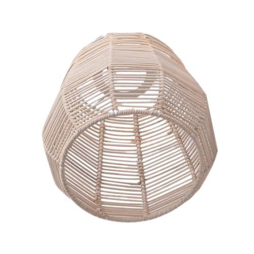DOITOOL Rattan Lampenschirm für Kronleuchter Handgewebt Rustikal Kompakt Langlebig aus Eisen und Rattan für Küche Bar Restaurant Gemütliche Atmosphäre Vielseitig als Leuchtenschirm und DOITOOL Rattan Lampenschirm für Kronleuchter Handgewebt Rustikal Kompakt Langlebig aus Eisen und Rattan für Küche Bar Restaurant Gemütliche Atmosphäre Vielseitig als Leuchtenschirm und von DOITOOL