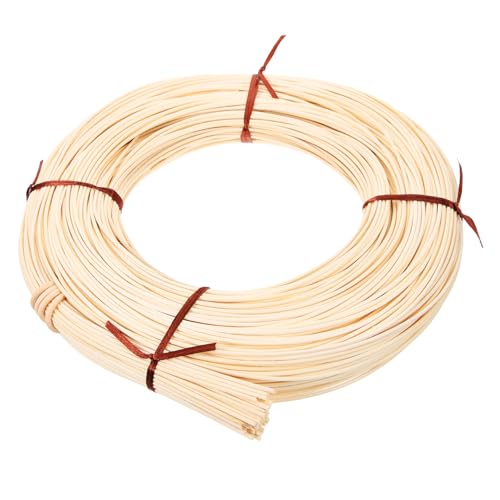 DOITOOL Rattan Reparaturmaterial Flach Natürliches Rattangeflecht für Möbel Stuhl und Tisch DIY Flechtmaterial Robust Flexibel von DOITOOL