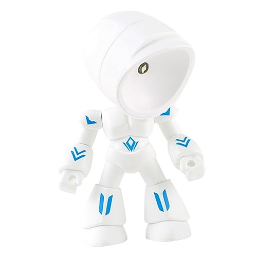 DOITOOL Roboterlampe Schreibtisch Nachtlicht Kreative Jungen Und Mädchen Sichere Nachttischlampe von DOITOOL