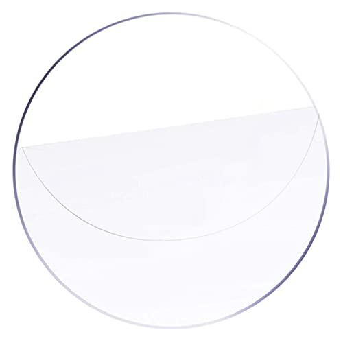 DOITOOL Runde Acrylplatte Spiegelaufsätze Für Tische Planke Rohlinge Für Projekte Bretter Kreis Runde Spiegel Wiederverwendbare Tortenplatte Runde Hintergrundabdeckung Transparent DOITOOL Runde Acrylplatte Spiegelaufsätze Für Tische Planke Rohlinge Für Projekte Bretter Kreis Runde Spiegel Wiederverwendbare Tortenplatte Runde Hintergrundabdeckung Transparent von DOITOOL