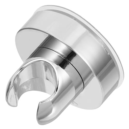 DOITOOL Saugfähiger Duschkopfhalter ohne Bohren Verstellbar für Erwachsene und Abnehmbarer Wandhalter mit Starkem Saugnapf Kompatibel mit Glas Fliesen für Badezimmer von DOITOOL