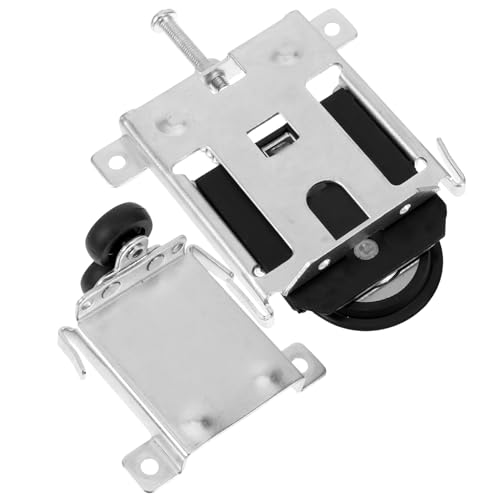 DOITOOL Schiebetür Rollwagen aus Eisen und Nylon Geräuschlose Laufrolle für Kleiderschrank und Schrank Einfache Montage Langlebige Bodenschiene Führung für Schiebetüren Vielseitiges DOITOOL Schiebetür Rollwagen aus Eisen und Nylon Geräuschlose Laufrolle für Kleiderschrank und Schrank Einfache Montage Langlebige Bodenschiene Führung für Schiebetüren Vielseitiges von DOITOOL