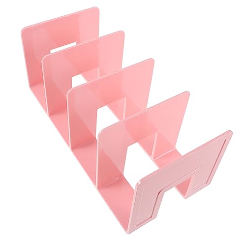 DOITOOL Schreibtisch-Organizer Teiler Schreibtisch ablage Desktop Schreibtischregal-Organizer bookend buchstützen bücherregal schreibtischgestell Buchhalter Buch endet Acryl Rosa DOITOOL Schreibtisch-Organizer Teiler Schreibtisch ablage Desktop Schreibtischregal-Organizer bookend buchstützen bücherregal schreibtischgestell Buchhalter Buch endet Acryl Rosa von DOITOOL