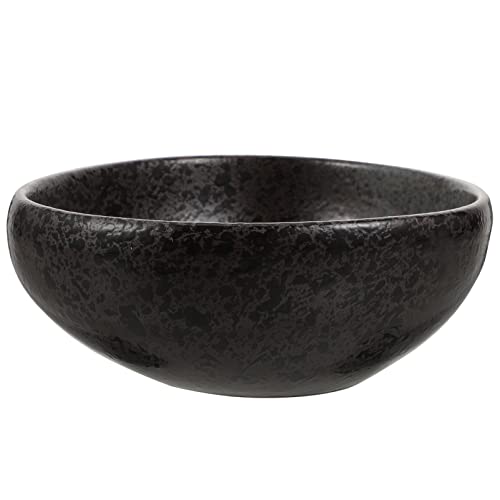 DOITOOL Schwarze Keramik- Suppenschalen 300 Ml Japanische Ramen- Nudelschalen Keramik Spaghetti Schalen Porzellan Salat REGIERT von DOITOOL