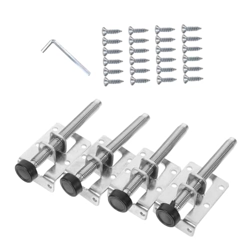 DOITOOL Schwere Verstellbare Möbel nivellierfüße aus rutschfeste Seitenmontage für Schränke und Kleiderschränke Antirutschpads Stabile Höhenverstellung für Unebene Böden DOITOOL Schwere Verstellbare Möbel nivellierfüße aus rutschfeste Seitenmontage für Schränke und Kleiderschränke Antirutschpads Stabile Höhenverstellung für Unebene Böden von DOITOOL