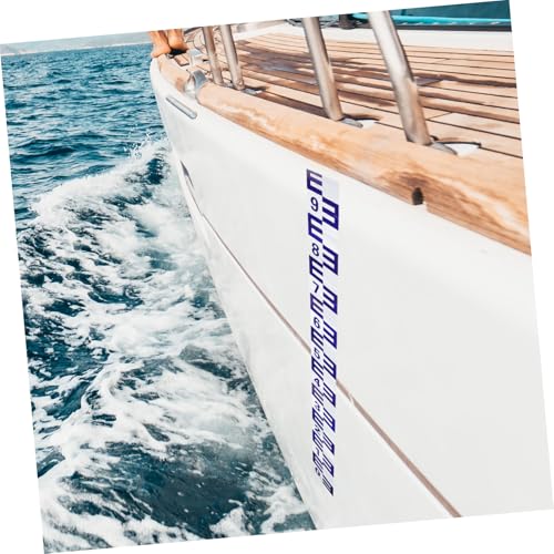 DOITOOL Selbstklebender Wasserstandsanzeiger Aufkleber mit Reflektierendem Messbereich für Pools Teiche Boote Reißfest Einfache Montage Vielseitiger Wasserstandsmesser für Präzise von DOITOOL