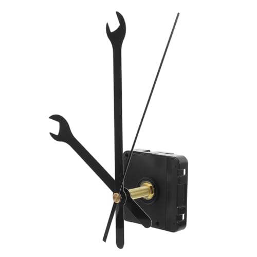 DOITOOL Silent Quarzuhrwerk mit Zeigern Lautloses DIY Wanduhrwerk Ersatzmechanismus aus Installieren Kompatibel mit Verschiedenen Wanduhrmodellen Langlebig und Geräuscharm DOITOOL Silent Quarzuhrwerk mit Zeigern Lautloses DIY Wanduhrwerk Ersatzmechanismus aus Installieren Kompatibel mit Verschiedenen Wanduhrmodellen Langlebig und Geräuscharm von DOITOOL