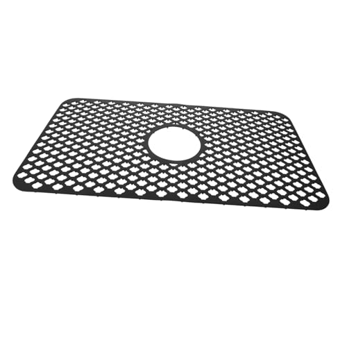 DOITOOL Silikon Abtropfmatte Küchen Spülbecken Schutzmatte Langlebig rutschfest Vielseitig Für Haushalt Küchenspüle Drainage Mat Schwarze Langform DOITOOL Silikon Abtropfmatte Küchen Spülbecken Schutzmatte Langlebig rutschfest Vielseitig Für Haushalt Küchenspüle Drainage Mat Schwarze Langform von DOITOOL