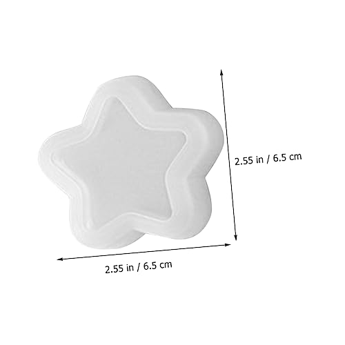 DOITOOL Silikon Blumentopf Gießform Sternförmig Pflanzgefäß Form DIY Epoxidharz Mould Glatte Oberfläche Einfach zu Reinigen Für Bastelprojekte und Handwerk Enthusiasten von DOITOOL