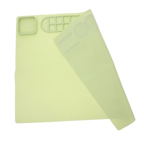 DOITOOL Silikon Malunterlage für Rutschfestes Leicht zu Reinigendes Bastelpad Vielseitige Kompakte Silikon Matte für Malen Schreiben und Kreative DIY Projekte Grün DOITOOL Silikon Malunterlage für Rutschfestes Leicht zu Reinigendes Bastelpad Vielseitige Kompakte Silikon Matte für Malen Schreiben und Kreative DIY Projekte Grün von DOITOOL