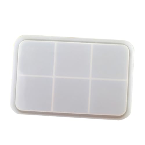 DOITOOL Silikonform DIY Tray für Epoxidharz Gießen Handliches Bastel tablett Langlebiges Silikon DIY Werkzeug Einfach zu Entformen Glatte Oberfläche Vielseitig Einsetzbar für Kreative von DOITOOL
