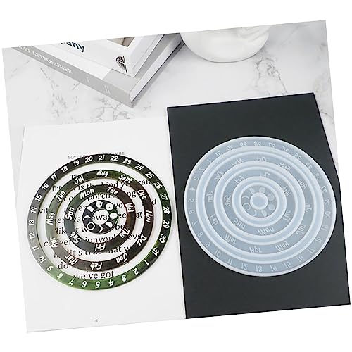 DOITOOL Silikonform Kalender Teilig für DIY Epoxidharz Basteln Flexible Wiederverwendbare Gießform Ungiftig Leicht zu Reinigen Geeignet für Jugendliche und Bastelliebhaber DOITOOL Silikonform Kalender Teilig für DIY Epoxidharz Basteln Flexible Wiederverwendbare Gießform Ungiftig Leicht zu Reinigen Geeignet für Jugendliche und Bastelliebhaber von DOITOOL