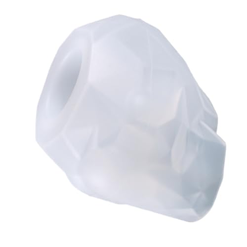 DOITOOL Silikonform Schädel Stifthalter Gießform Epoxidharz DIY Blumentopf Form Weiß Langlebig Flexibel Einfach Entformbar für Kreative Handwerksprojekte von DOITOOL