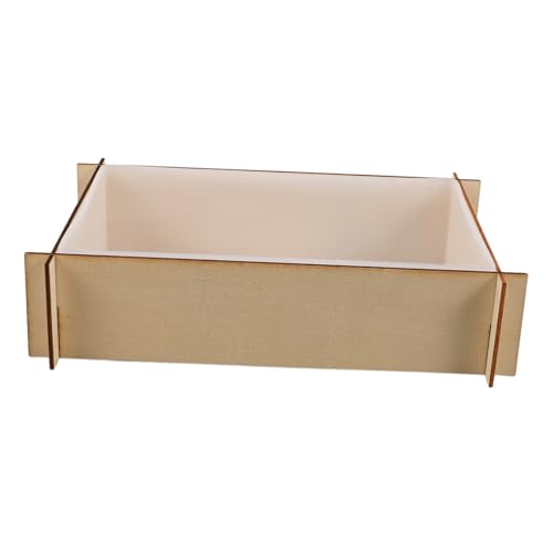 DOITOOL Silikonform für Buchstützen Flexible Tiefe Gießform mit Holzrahmen für DIY Resin Kunst Vielseitig für Blumenkonservierung und Kreative Heimdekoration von DOITOOL