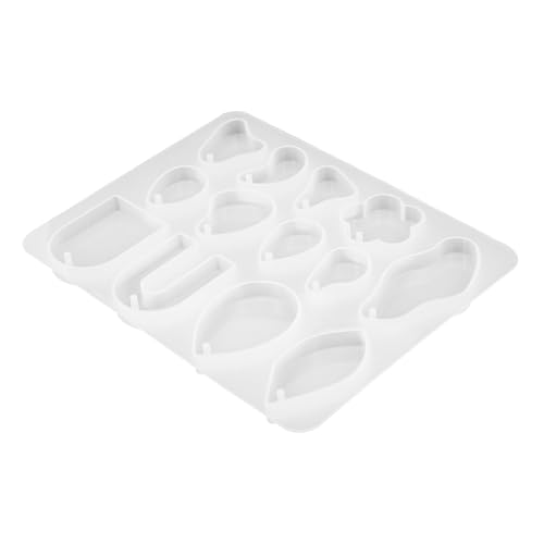 DOITOOL Silikonform für Ohrringanhänger Flexible Gießform aus Hochwertigem Silikon Reißfest und Wiederverwendbar für DIY Schmuckherstellung und Kreative Resin Kunst Einfach zu Entformen von DOITOOL