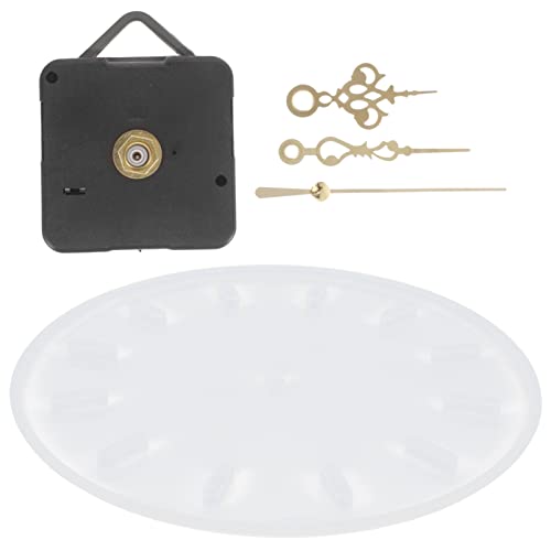 DOITOOL Silikonform für Runde Uhrplatten DIY Wiederverwendbare Epoxidharz Gießform mit Hoher Reißfestigkeit Elastisch und Leicht zu Entformen für Uhrwerk mit Zeigern Langlebig und von DOITOOL