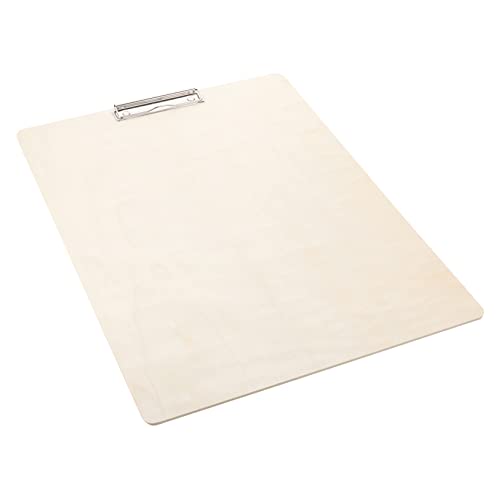 DOITOOL Zeichenbrett Aus Holz -clipboard Mit Klammer Malbrett Für Papier Oder Notizblöcke Tragbar Und Kompakt Geeignet Für Verschiedene Mediengrößen von DOITOOL
