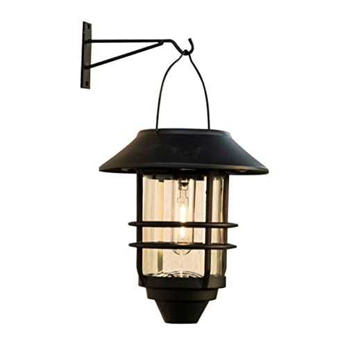DOITOOL Solar-wandleuchte Retro-wandleuchte Veranda Beleuchtet Außenwand Solar-led-leuchten Arden Hängende Laternen Led-wandleuchten Außenlicht Außenwandleuchten Jahrgang Rostfreier Stahl von DOITOOL