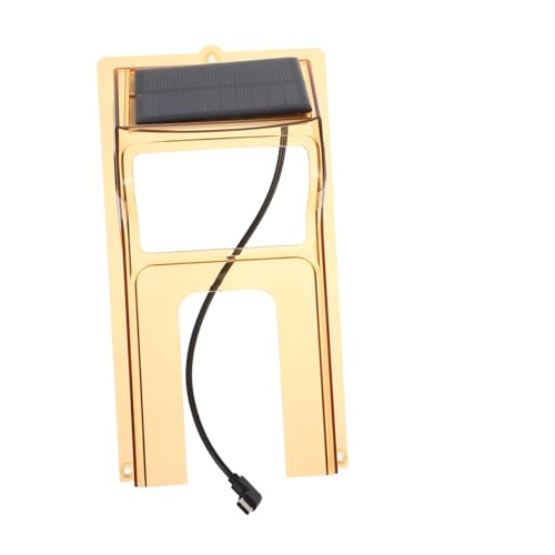 DOITOOL Solarbetriebener Wetterfester Türklingel-schutz mit Regenschutz Transparenter Abdeckung Einfache Montage Uv-beständig Kompatibel mit Video-türklingeln für Außenbereich und Terrasse DOITOOL Solarbetriebener Wetterfester Türklingel-schutz mit Regenschutz Transparenter Abdeckung Einfache Montage Uv-beständig Kompatibel mit Video-türklingeln für Außenbereich und Terrasse von DOITOOL