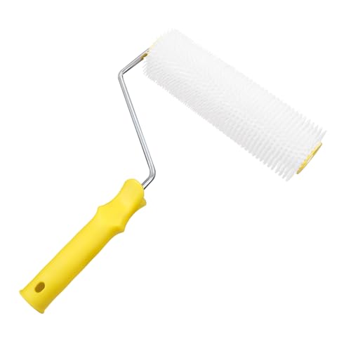 DOITOOL Spiked Flooring Roller Langlebiger Entlüftungsroller mit Ergonomischem Griff Effektive Entlüftung von Selbstnivellierendem Bodenbelag Geeignet für Epoxidharz Bodenbeschichtung von DOITOOL