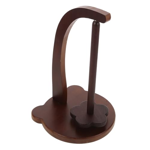 DOITOOL Garnhalter Aus Holz Für Spulen Aufbewahrungsständer Zum Häkeln Und Sticken Faden Organizer Mit Stabilem Sockel DIY-spulenhalter Für Zuhause Und Näharbeiten von DOITOOL
