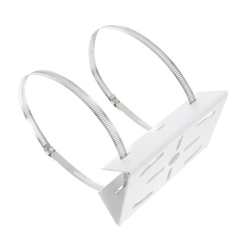 DOITOOL Stabile Stahlblech Halterung mit Hoops für Pfosten Wetterfeste Pole Mount Kamera Halterung Einfache Montage für Überwachungskameras an Laternen und Strommasten Inklusive Robusten DOITOOL Stabile Stahlblech Halterung mit Hoops für Pfosten Wetterfeste Pole Mount Kamera Halterung Einfache Montage für Überwachungskameras an Laternen und Strommasten Inklusive Robusten von DOITOOL
