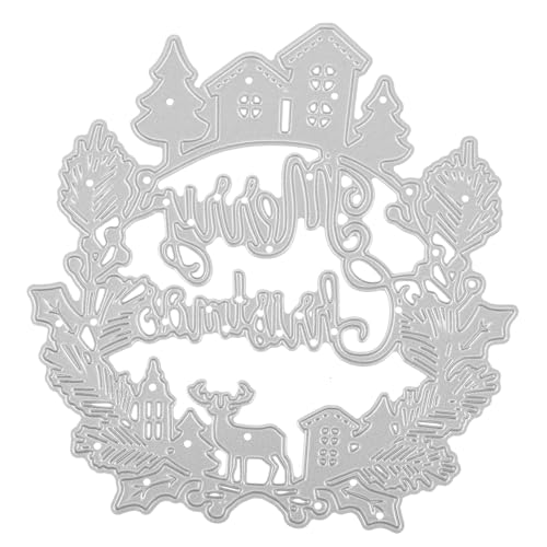 DOITOOL Stempel Und Stanzformen Sets Aus Kohlenstoffstahl Stanzformen Zum Basteln Für DIY-grüßkarten DIY-bastelschablonen von DOITOOL