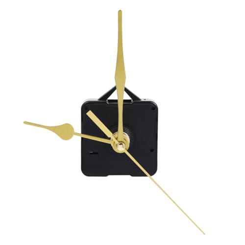 DOITOOL Uhrwerk Gold ： Uhrwerke Zum Selbsteinbau Mit Zeiger, Uhrwerk Für Wanduhr Gold Zeiger Funkuhr Mechanismus Teile Motor Ersatz Reparatur Teile, 70x55x16 mm von DOITOOL