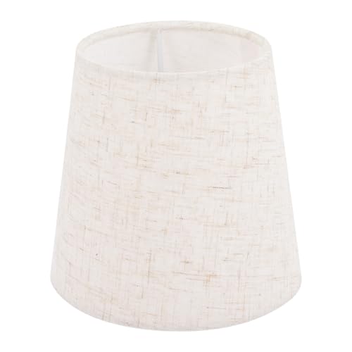 DOITOOL Stofflampenschirm Lampenfassung Leinenfarben Lampenabdeckung für Tischlampe Wandlampe Wohnzimmer Schlafzimmer Einfache Montage Langlebig DOITOOL Stofflampenschirm Lampenfassung Leinenfarben Lampenabdeckung für Tischlampe Wandlampe Wohnzimmer Schlafzimmer Einfache Montage Langlebig von DOITOOL