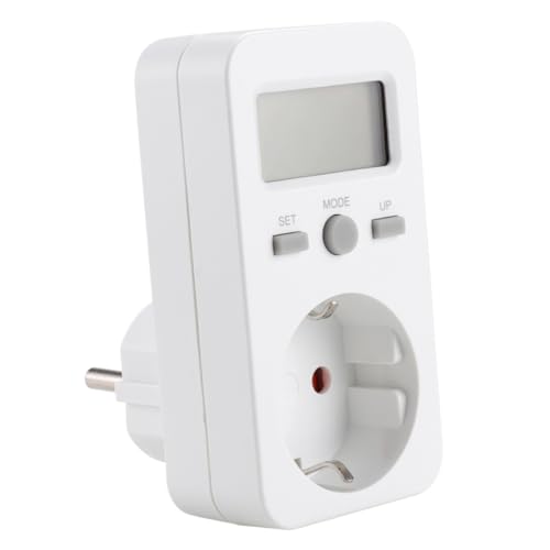 DOITOOL Stromverbrauchsmesser Steckdose mit Großem Lcd display Präziser Leistungsmesser Wattmeter Zuverlässiger Energiezähler für Elektrische Geräte Einfache Installation Langlebiges von DOITOOL