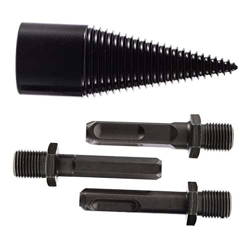 DOITOOL Teiliges Holzspalter bohrerset mit Austauschbaren Schäften Hitzebehandelte Langlebige Holzspaltbohrer für Brennholz Geeignet für Walnuss und Platane Effizienter Holzspalter für DOITOOL Teiliges Holzspalter bohrerset mit Austauschbaren Schäften Hitzebehandelte Langlebige Holzspaltbohrer für Brennholz Geeignet für Walnuss und Platane Effizienter Holzspalter für von DOITOOL