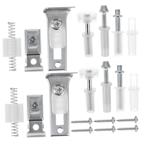 DOITOOL Teiliges Reparaturset für Falttüren Langlebige Schiebetür Ersatzteile Multifunktionale Hardware für Schrank und Klapptüren Einfache Montage Geeignet für Faltschiebetüren von DOITOOL