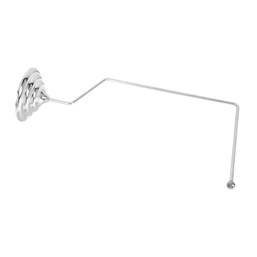 DOITOOL Tischläufer Tischfahnenhalter Schreibtischflagge Hängend Flaggenhalter Tischfahnenbasis Kleine Fahnenständer Flaggenständer Büro Die Innenflagge Silver Legierung von DOITOOL