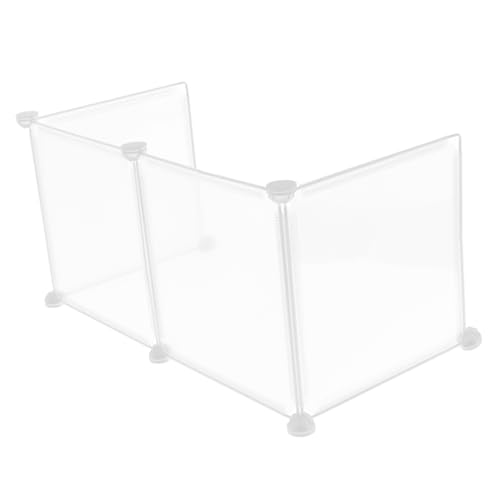 DOITOOL Tischteiler Panel Spuckschutz Bildschirme Abnehmbare Tischplatte Klassenzimmer Hustenschutz Für Die Tischplatte Weiß Partition Schreibtisch Desktop-trennwand Plastik Transparent von DOITOOL