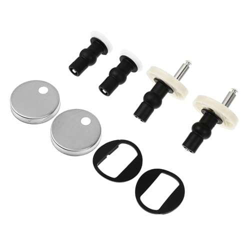 DOITOOL Toilettensitz Schraubensatz Ersatz Wc Sitz Befestigungsschrauben Edelstahlgelenk Reparatur für Montierte Klodeckel Langlebig Installieren von DOITOOL