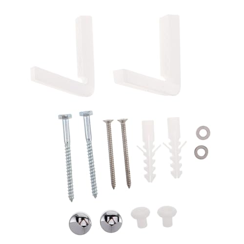 DOITOOL Toilettensitzhalterung Edelstahl Sitzschrauben Schrauben Toilettensitz Befestigungsschrauben Toilettenmontagewerkzeug Toilettenbeschläge Toilettendeckel DOITOOL Toilettensitzhalterung Edelstahl Sitzschrauben Schrauben Toilettensitz Befestigungsschrauben Toilettenmontagewerkzeug Toilettenbeschläge Toilettendeckel von DOITOOL