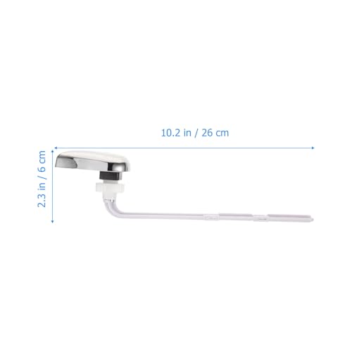 DOITOOL Toilettenspülhebel Ersatzgriff mit Rostbeständigem Elektroplattierung Langlebig Einfach zu Montieren Kompatibel für Ältere Einhebel wc Spülkästen DOITOOL Toilettenspülhebel Ersatzgriff mit Rostbeständigem Elektroplattierung Langlebig Einfach zu Montieren Kompatibel für Ältere Einhebel wc Spülkästen von DOITOOL